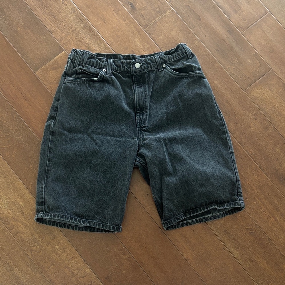 Levi's Dark Gray Jean Shorts